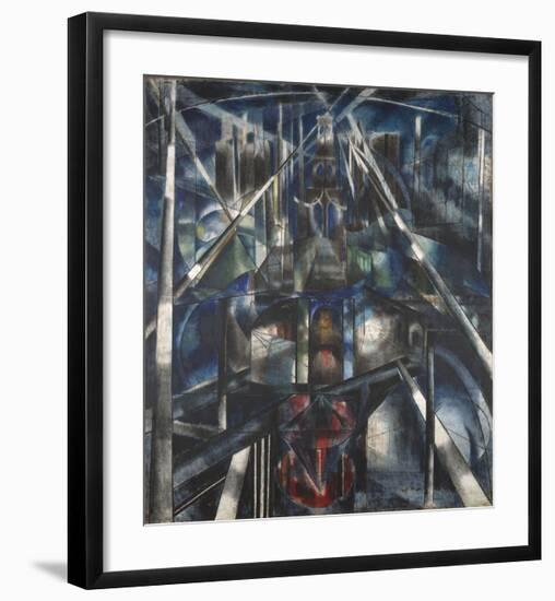 Brooklyn Bridge, 1919-20-Joseph Stella-Framed Giclee Print