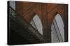 Brooklyn Bridge 1-Robert Goldwitz-Stretched Canvas