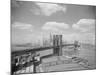 Brooklyn Bridge and City Skyline-Philip Gendreau-Mounted Photographic Print