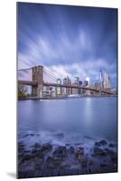 Brooklyn Bridge and Lower Manhattan/Downtown, New York City, New York, USA-Jon Arnold-Mounted Photographic Print