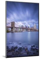 Brooklyn Bridge and Lower Manhattan/Downtown, New York City, New York, USA-Jon Arnold-Mounted Photographic Print