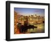 Brooklyn Bridge and Lower Manhattan From Brooklyn-Alan Schein-Framed Photographic Print