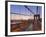Brooklyn Bridge and Manhattan Bridge Beyond, Manhattan, New York-Alan Copson-Framed Photographic Print