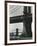 Brooklyn Bridge and Manhattan Bridge, New York, c. 1946-Brett Weston-Framed Photographic Print