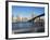 Brooklyn Bridge and Manhattan from Fulton Ferry Landing, Brooklyn, New York City, USA-Amanda Hall-Framed Photographic Print