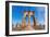 Brooklyn Bridge and Manhattan New York City US USA-holbox-Framed Photographic Print