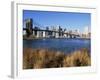 Brooklyn Bridge and Manhattan, New York City, USA-Doug Pearson-Framed Photographic Print