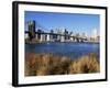 Brooklyn Bridge and Manhattan, New York City, USA-Doug Pearson-Framed Photographic Print