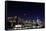 Brooklyn Bridge and Manhattan Skyline at Night, New York City-Zigi-Framed Stretched Canvas