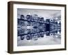 Brooklyn Bridge and Manhattan Skyline at Night, New York City-Zigi-Framed Photographic Print