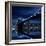 Brooklyn Bridge and Manhattan Skyline at Night-Zigi-Framed Photographic Print