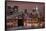 Brooklyn Bridge and Manhattan Skyline, New York City-Paul Souders-Framed Stretched Canvas