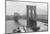 Brooklyn Bridge and Manhattan Skyline-Philip Gendreau-Mounted Photographic Print