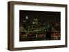 Brooklyn Bridge and Manhattan Skyline-p.lange-Framed Photographic Print