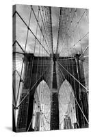 Brooklyn Bridge Approach-Jessica Jenney-Stretched Canvas
