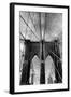 Brooklyn Bridge Approach-Jessica Jenney-Framed Photographic Print