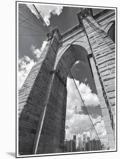 Brooklyn Bridge Arch-null-Mounted Art Print