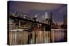 Brooklyn Bridge at Dawn-Alan Blaustein-Stretched Canvas