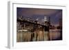 Brooklyn Bridge at Dawn-Alan Blaustein-Framed Photographic Print