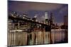 Brooklyn Bridge at Dawn-Alan Blaustein-Mounted Photographic Print