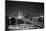 Brooklyn Bridge at Night-Philip Gendreau-Mounted Photographic Print