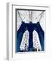 Brooklyn Bridge Blue-null-Framed Premium Giclee Print