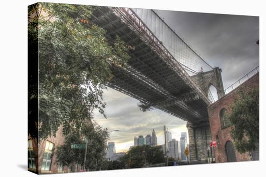 Brooklyn Bridge Brooklyn-Robert Goldwitz-Stretched Canvas