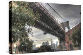 Brooklyn Bridge Brooklyn-Robert Goldwitz-Stretched Canvas