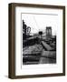 Brooklyn Bridge, c.1878-null-Framed Art Print