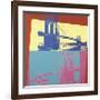 Brooklyn Bridge, c.1983-Andy Warhol-Framed Giclee Print