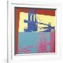 Brooklyn Bridge, c.1983-Andy Warhol-Framed Giclee Print