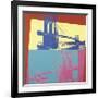 Brooklyn Bridge, c.1983-Andy Warhol-Framed Giclee Print