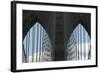 Brooklyn Bridge Cables-Robert Goldwitz-Framed Photographic Print