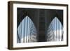 Brooklyn Bridge Cables-Robert Goldwitz-Framed Photographic Print