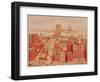 Brooklyn Bridge, circa 1883-R. Schwarz-Framed Premium Giclee Print