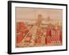 Brooklyn Bridge, circa 1883-R. Schwarz-Framed Giclee Print