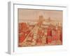 Brooklyn Bridge, circa 1883-R. Schwarz-Framed Giclee Print