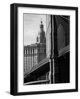 Brooklyn Bridge Civic Center, NYC-Jeff Pica-Framed Photographic Print