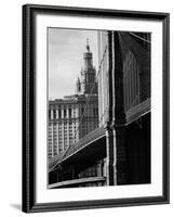 Brooklyn Bridge Civic Center, NYC-Jeff Pica-Framed Photographic Print