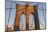 Brooklyn Bridge Direction Manhattan, New York City-Rainer Mirau-Mounted Photographic Print