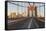 Brooklyn Bridge Direction Manhattan, New York City-Rainer Mirau-Framed Stretched Canvas