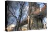 Brooklyn Bridge Early Spring-Robert Goldwitz-Stretched Canvas