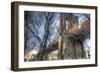 Brooklyn Bridge Early Spring-Robert Goldwitz-Framed Photographic Print