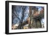 Brooklyn Bridge Early Spring-Robert Goldwitz-Framed Photographic Print