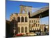 Brooklyn Bridge East Tower-null-Mounted Photographic Print