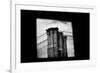 Brooklyn Bridge from Dumbo B/W-null-Framed Photo