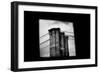 Brooklyn Bridge from Dumbo B/W-null-Framed Photo