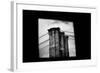 Brooklyn Bridge from Dumbo B/W-null-Framed Photo