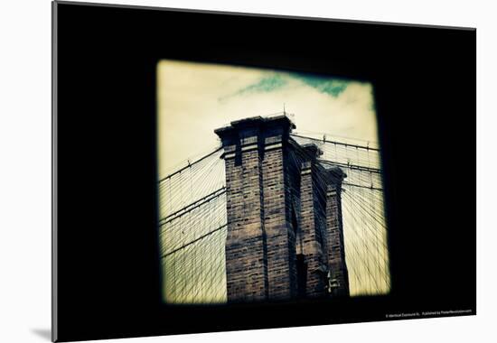 Brooklyn Bridge From Dumbo NYC-null-Mounted Poster