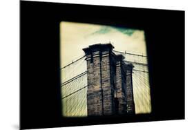 Brooklyn Bridge From Dumbo NYC-null-Mounted Photo